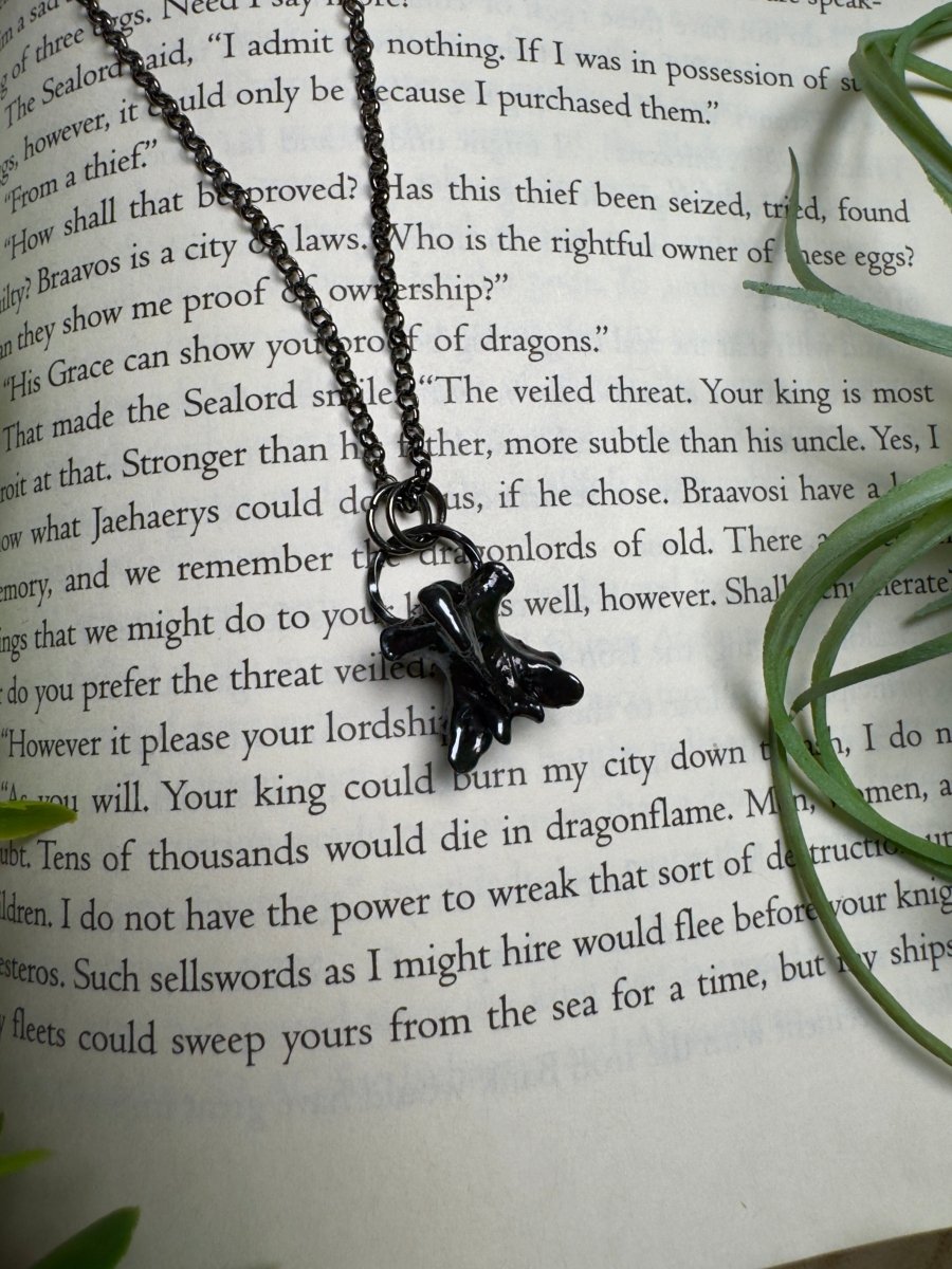 Vertebrae Necklace | Copper Ashes