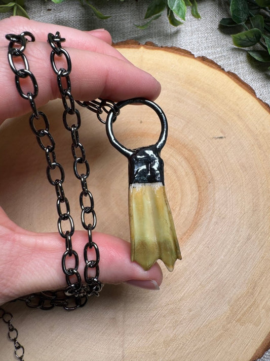 Vespera - Goat Tooth Necklace | Copper Ashes