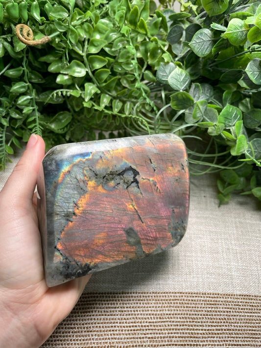 XL Sunset Labradorite Freeform | Copper Ashes