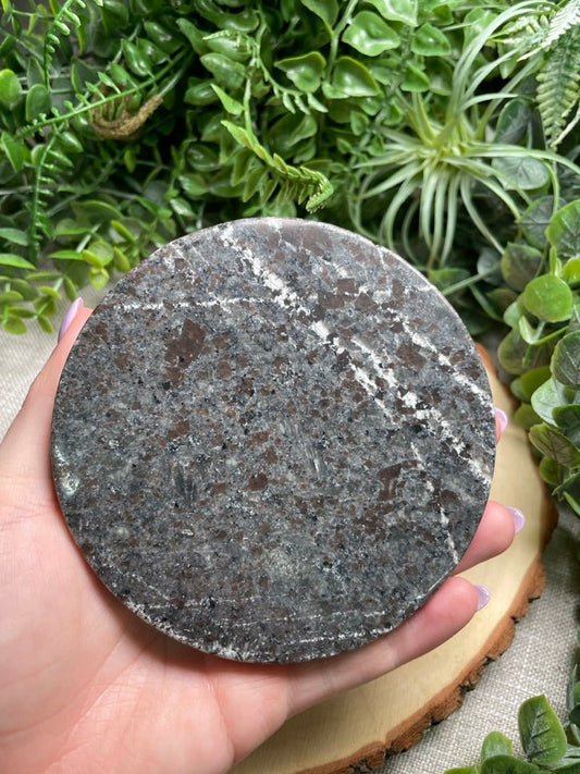 Yooperlite Disk | Copper Ashes