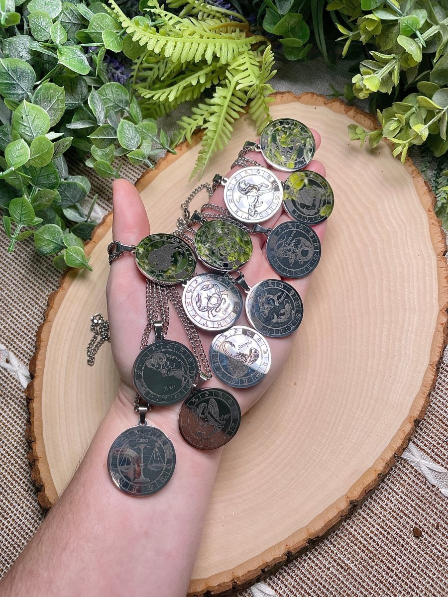 Zodiac Sign Necklace | Copper Ashes