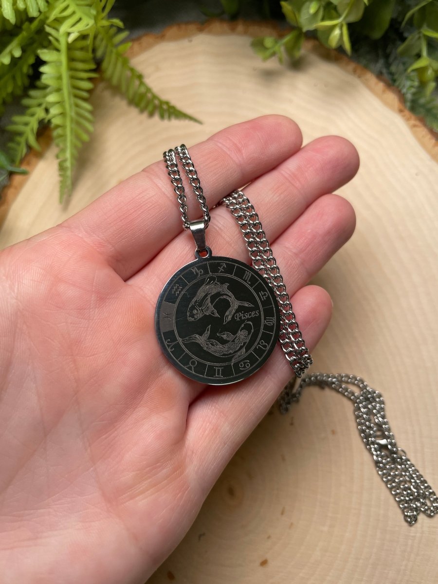 Zodiac Sign Necklace | Copper Ashes