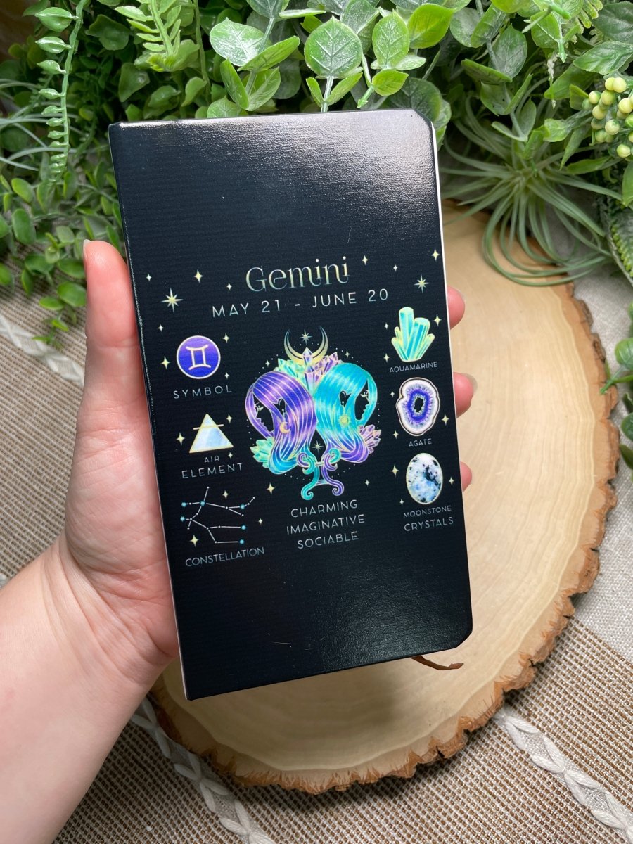 Zodiac Sign Notebook (all 12 signs available) | Copper Ashes