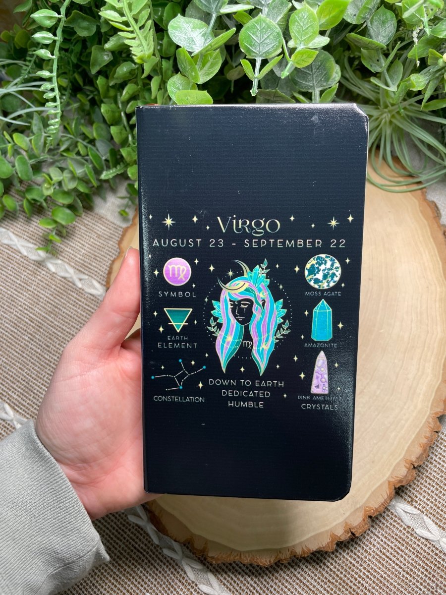 Zodiac Sign Notebook (all 12 signs available) | Copper Ashes