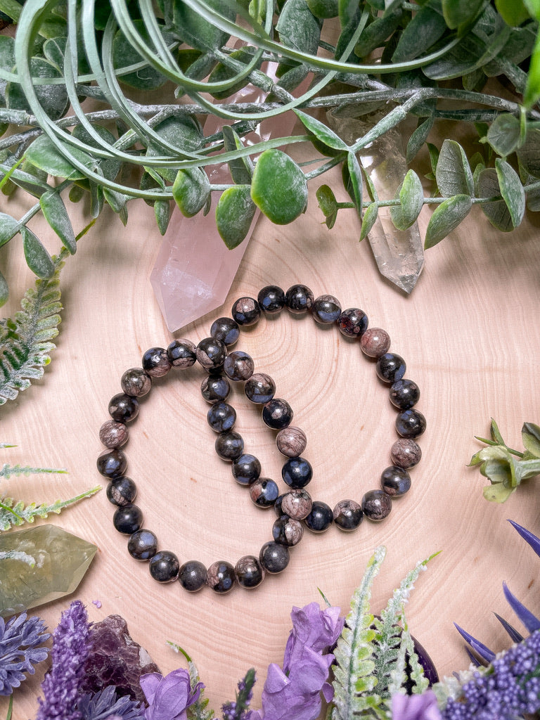 8mm Beaded Que Sera Bracelet