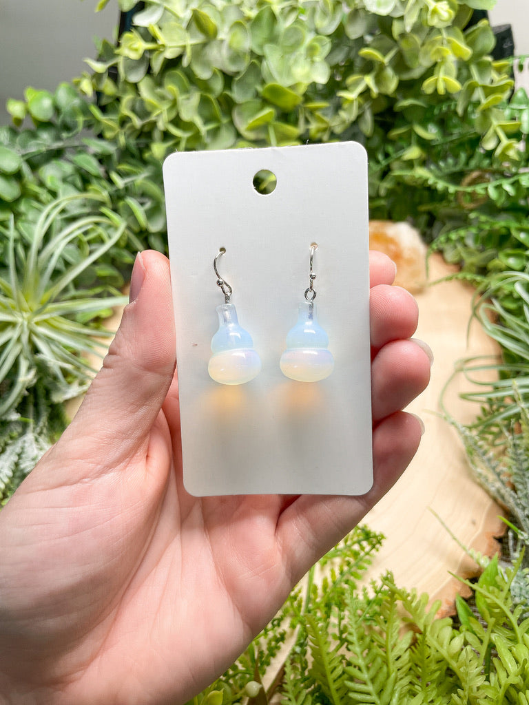 Crystal Gourd Earrings