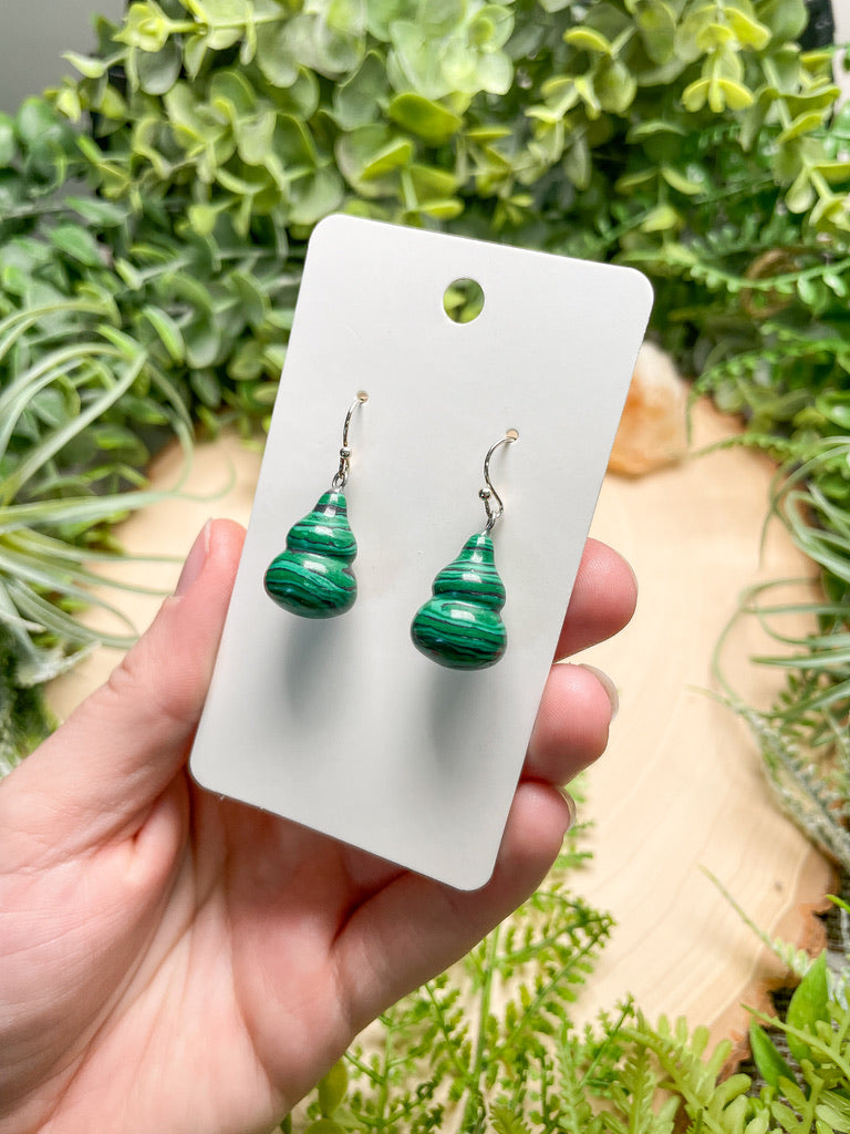 Crystal Gourd Earrings