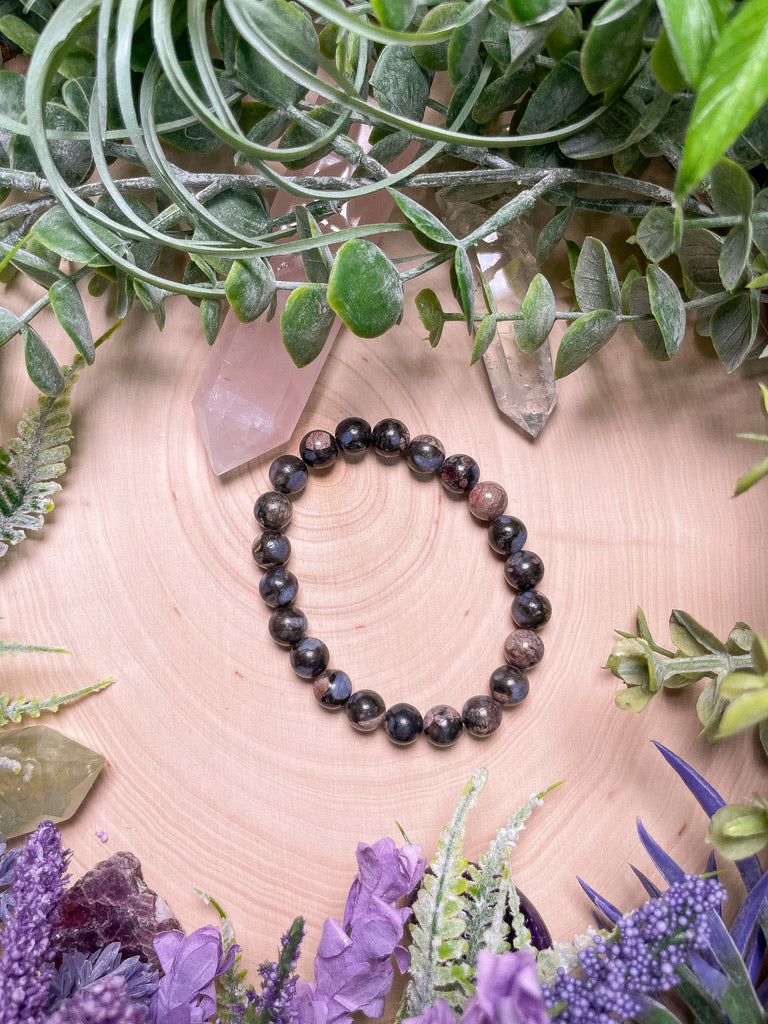 8mm Beaded Que Sera Bracelet