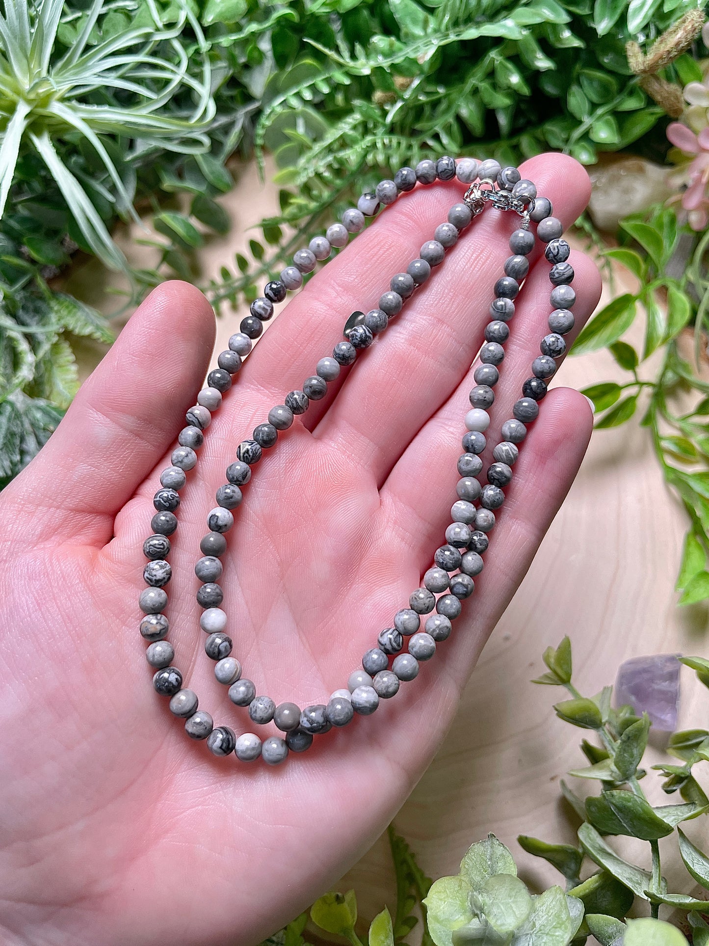 Crystal Beaded Necklace
