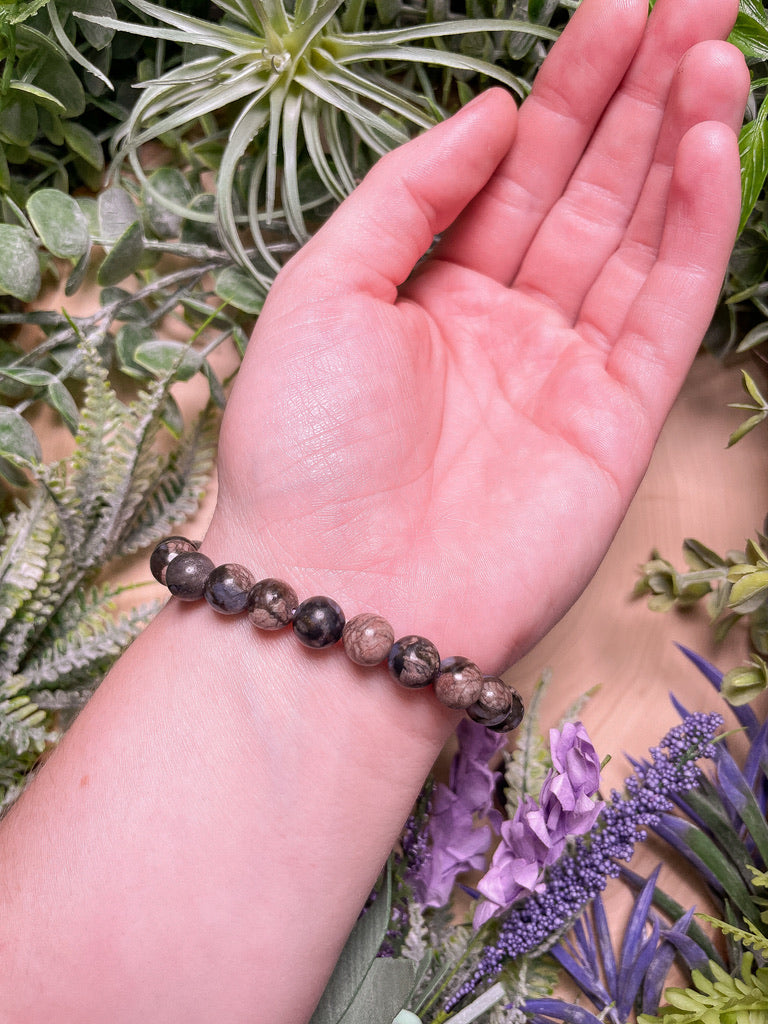 8mm Beaded Que Sera Bracelet