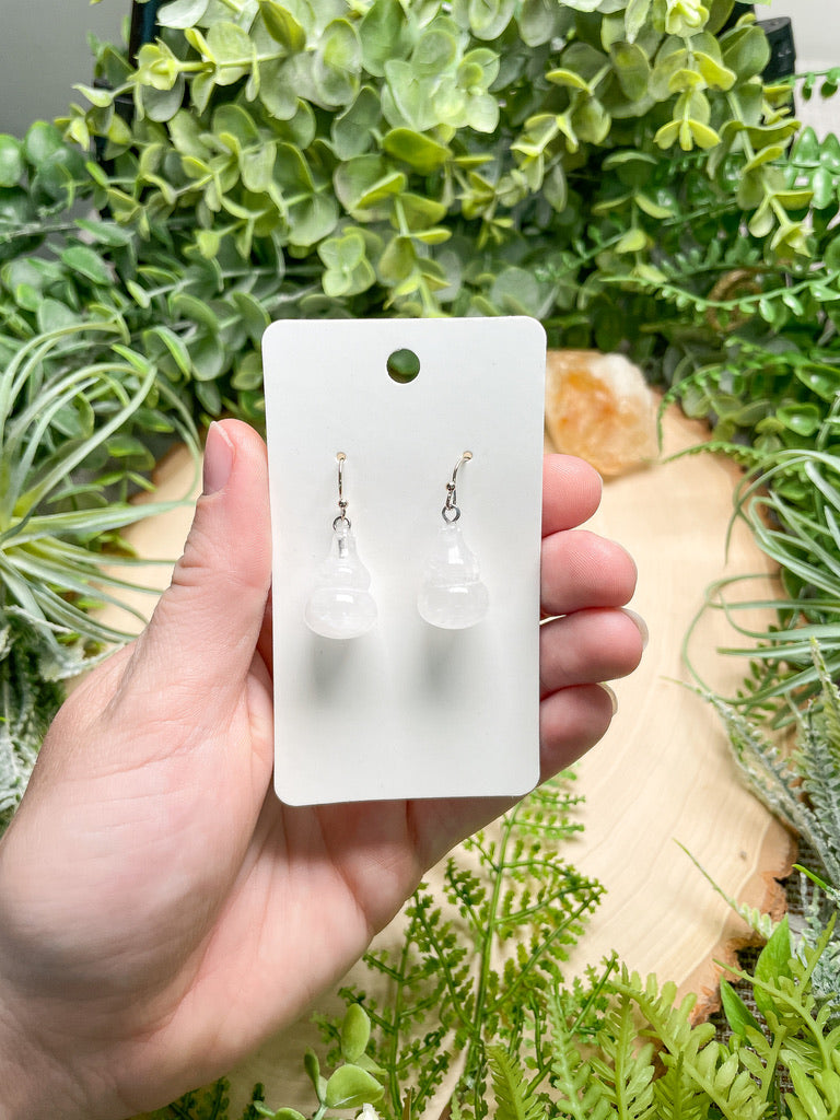 Crystal Gourd Earrings