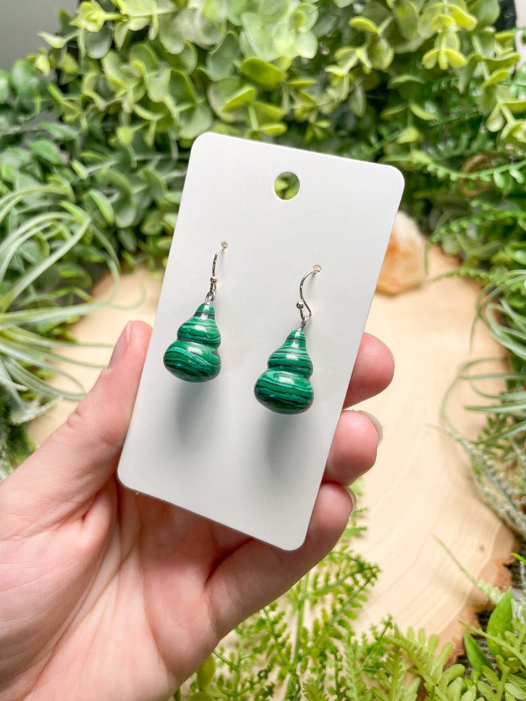 Crystal Gourd Earrings | Copper Ashes