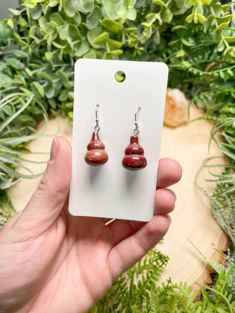 Crystal Gourd Earrings | Copper Ashes