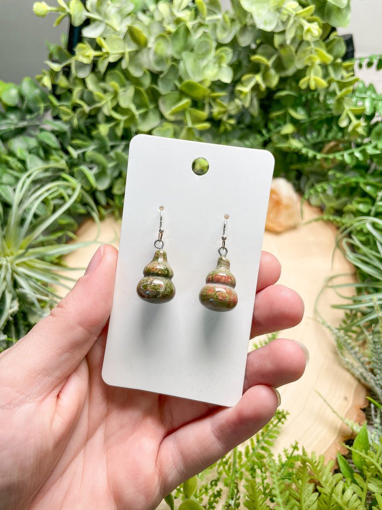 Crystal Gourd Earrings | Copper Ashes