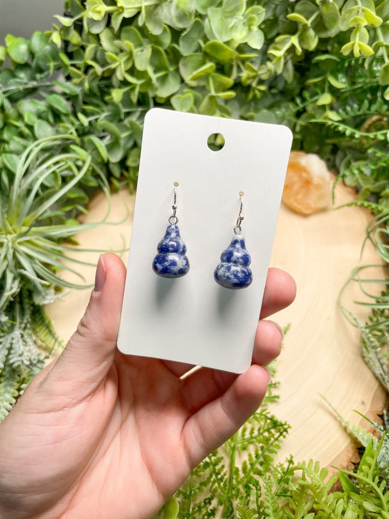 Crystal Gourd Earrings | Copper Ashes