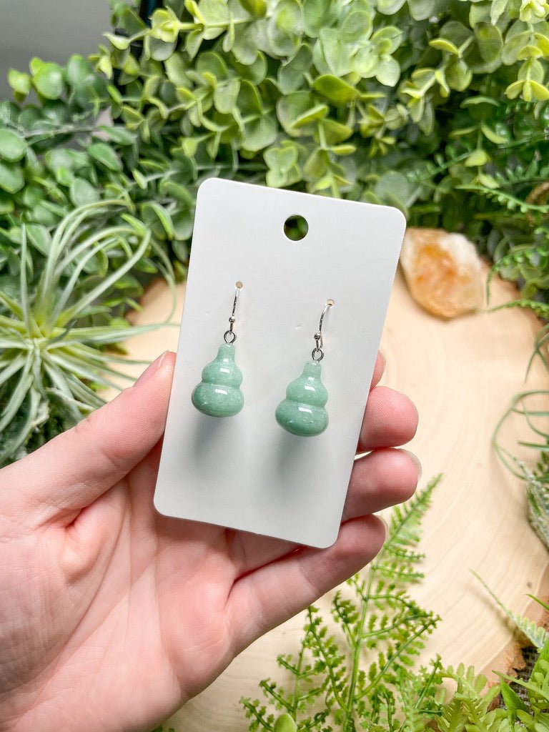 Crystal Gourd Earrings | Copper Ashes