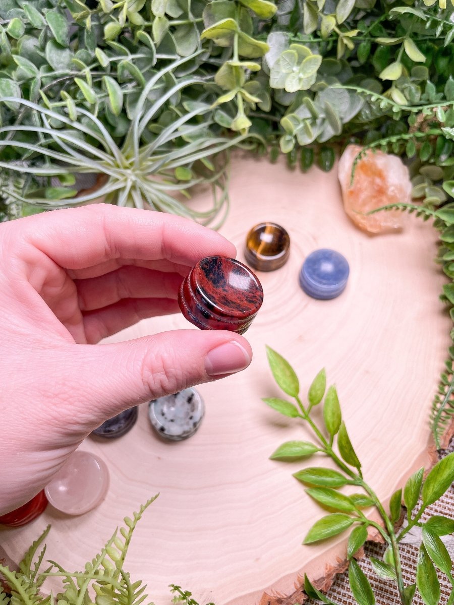 Crystal Sphere Holder | Copper Ashes