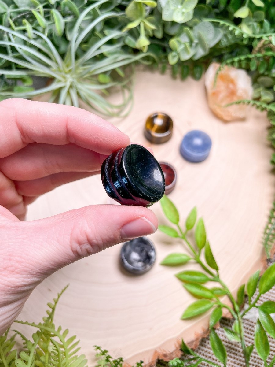 Crystal Sphere Holder | Copper Ashes